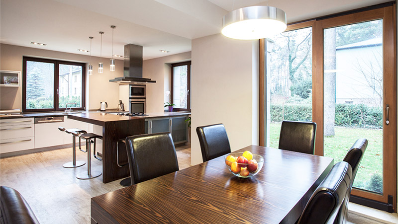 鋁包木門(mén)窗實(shí)拍